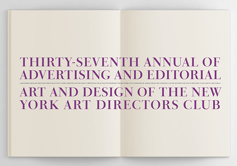 ADC 37th Annual of Advertising Cover Version image